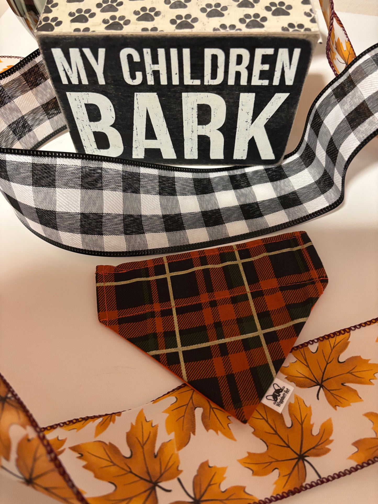 Halloween on-the-collar Bandana