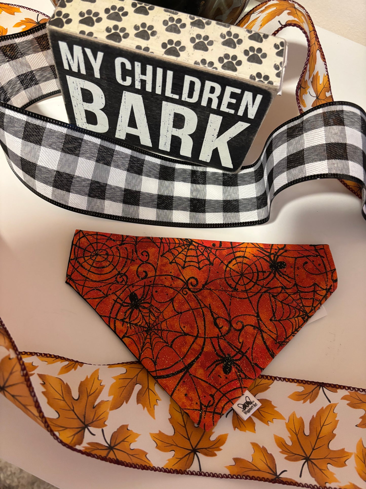 Halloween on-the-collar Bandana