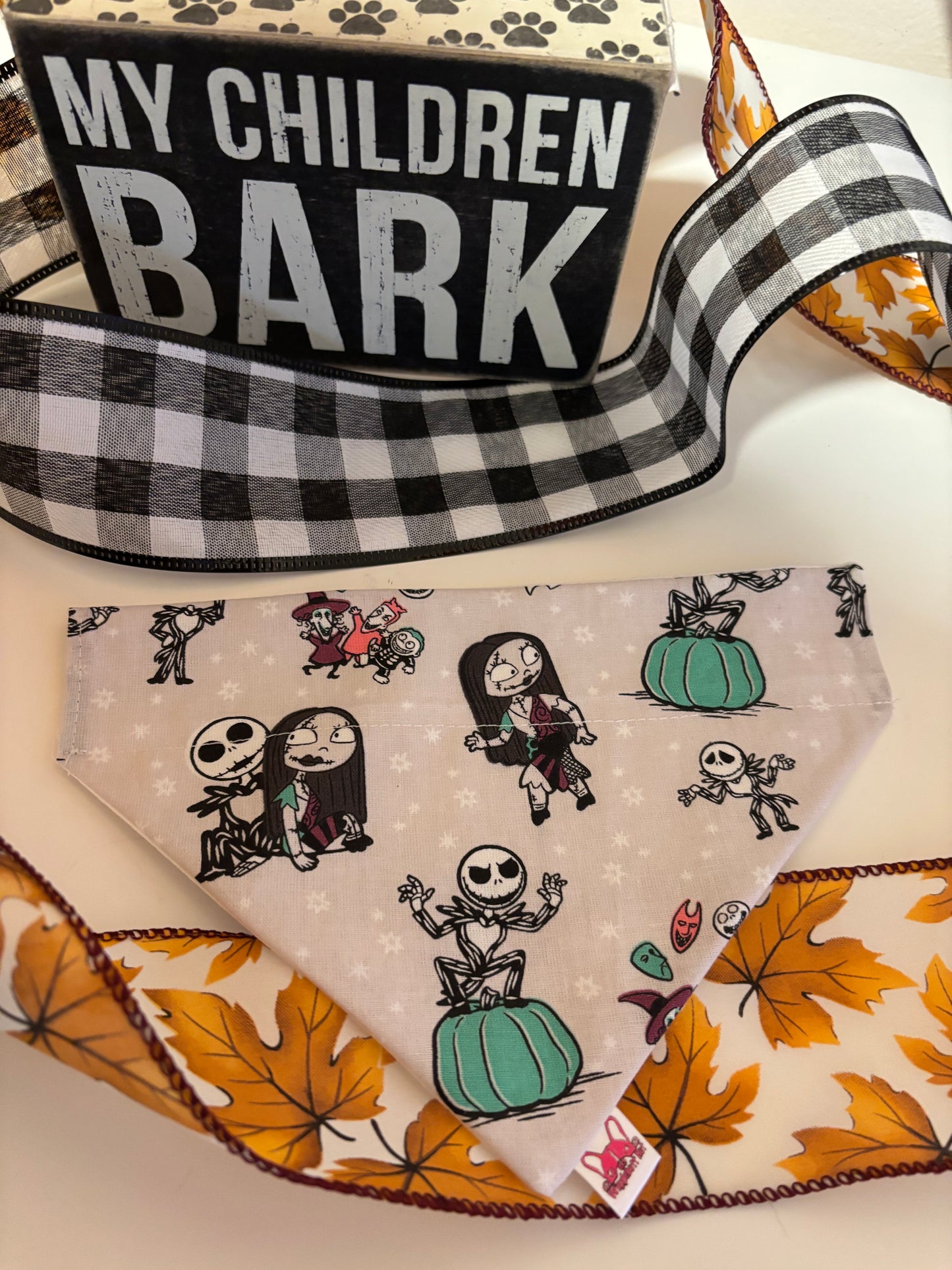 Halloween on-the-collar Bandana