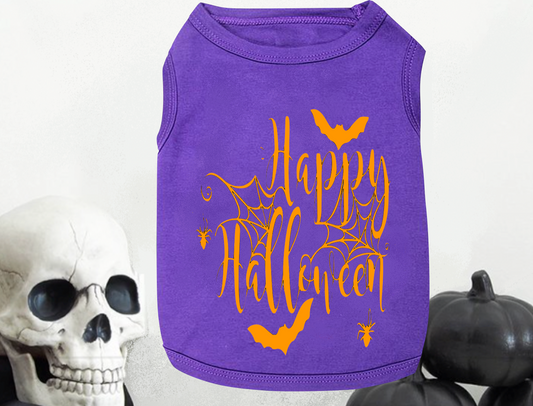 Happy Halloween pet tee